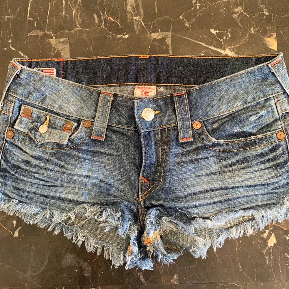 True Religion Jean Shorts